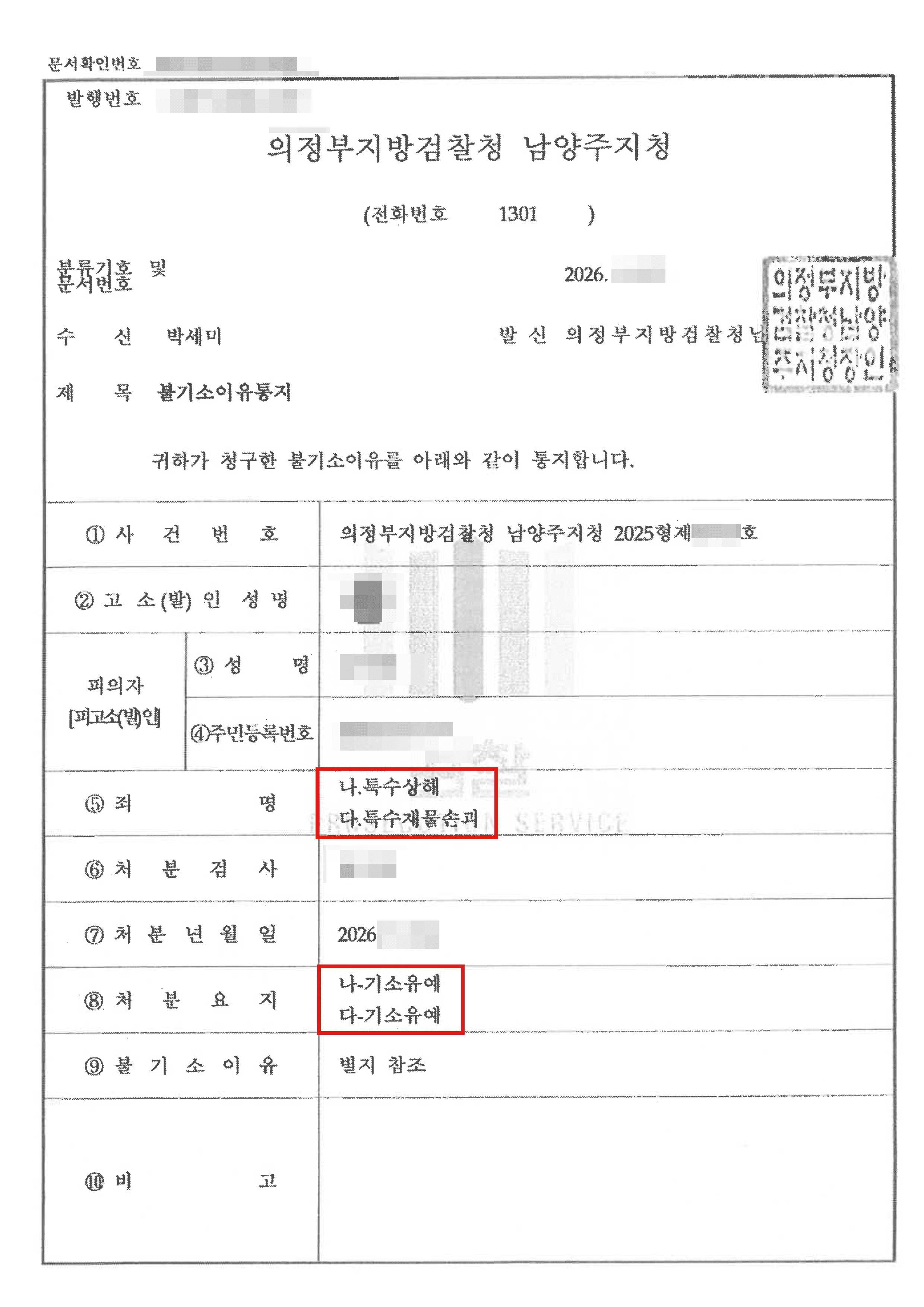 기소유예 | 특수상해·특수재물손괴(보복운전) 혐의, 의학적 소명 및 형사조정을 통한 기소유예 처분을 받은 사례