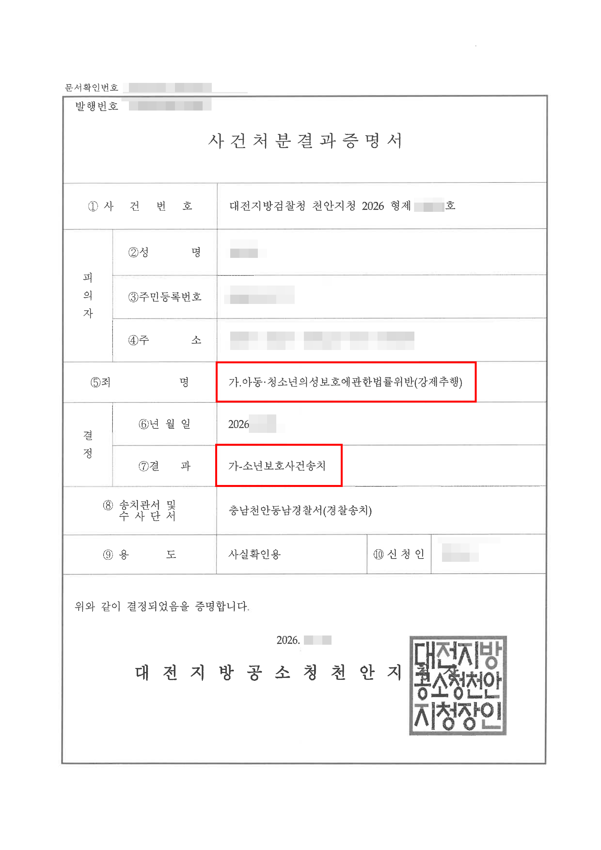 소년부 송치 | 시내버스에서 미성년자를 추행해 성범죄자 전과 위기에 놓인 고등학생